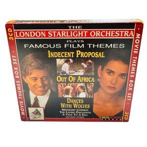 The London Starlight Orchestra Plays Famous Film Themes 3 CD Set